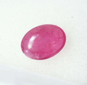 Natural Ruby Cabochon 4.30 Ct Certified Loose Gemstone With Free Gift - Picture 1 of 6