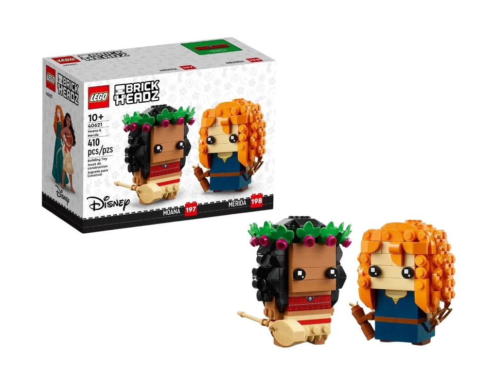 LEGO BRICKHEADZ: Moana and Merida (40621)