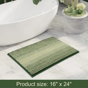 BSICPRO Bathroom Rugs Bath Mat Rug for Bathroom Non Slip 17 x 24 Inches Water... - Picture 1 of 6