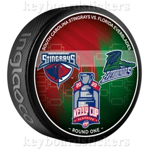 Disco de Playoffs de la Copa Kelly 2023 Carolina del Sur Stingrays vs Florida Everblades - Imagen 1 de 1