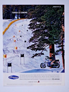 2001 Lexus Rossignol Tombo Challenge Vintage 3D Original Print Ad 8 x 10" - Picture 1 of 6