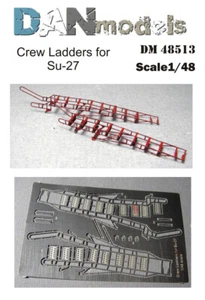 Escaleras de tripulación DANmodels DM 48513 para Su-27, 1/48 - Imagen 1 de 1