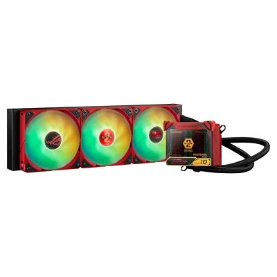 ASUS ROG Ryujin III EVA-02 Edition 360mm AIO CPU Cooler with ARGB Fans - Image 1 of 3