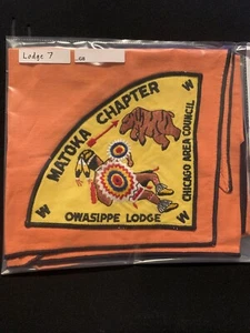 MATOKA CHAPTER OWASIPPE LODGE 7 CHICAGO AREA COUNCIL NECKERCHEIF...G8 - Bild 1 von 1