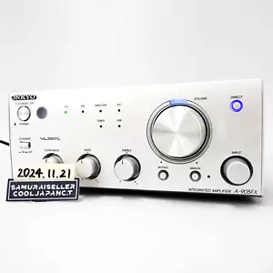 ONKYO A-905FX Pre-Main Integrated Stereo Amplifier Silver Audio VL Digital Used - Picture 1 of 11