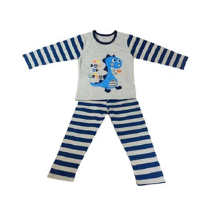 My Dad Is Hero Full Sleeve Cotton Set For Kids - Picture 1 of 9