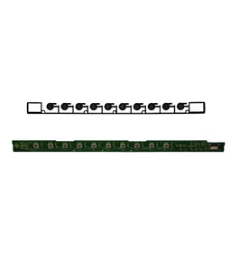 Buttons, Bedienleiste, Knopfleiste 05A25636C1 | für EIZO S2202W - Bild 1 von 5