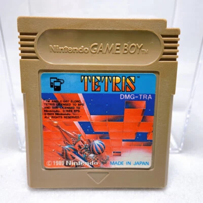 Tetris Game boy Japan Ver. Nintendo DMG-TRA 01A  - Image 1 of 3