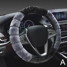 Car Steering Wheel Cover Warm Plush Cover Wool Winter For 15"/38Cm Z1t0