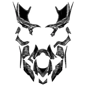 All Years TRX 700XX APACHE Grey Senge Graphics Kit Compatible with Honda - Picture 1 of 7