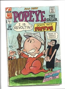 POPEYE THE SAILOR #121 CHARLTON 1973 GD+ LOW GRADE. COMBINE SHIP - Picture 1 of 2