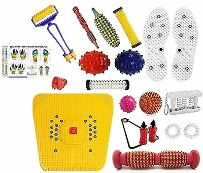 Acupressure Massager & Sujok Therapy Tools Combo Kit For Stress and Pain Relief - Image 1 of 3