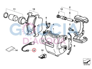 Genuine BMW 3 Series E36 Z3 E36 Brake Pad Wear Sensor 34351181338 - Picture 1 of 4