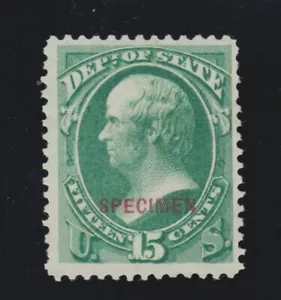 US O64S 15c State Department Official Mint VF+ NGAI SCV $600 - Picture 1 of 2