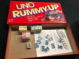 Mattel 1993 Uno Rummy- Up Game Replacement Parts/Pieces -Great for Crafts too - Picture 1 of 6