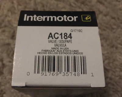 Регулирующий клапан холостого хода воздуха для Honda Civic Standard Motor Products AC184 AC184 - Изображение 1 из 2