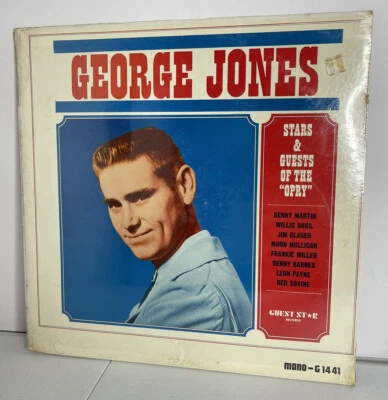 George Jones Stars & Guests Of The “Opry” LP SEALED Guest Star Mono - G 14 41 - Image 1 of 3
