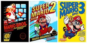 Super Mario Bros 1 2 3 Posters NES Premium POSTER MADE IN USA - MARSET1 - Picture 1 of 4