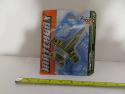 Matchbox Sky Busters Boeing F/A-18E Super Hornet SB76 Green 2012 MOC - Image 1 of 4