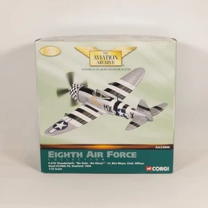 CORGI AA33806 EIGHTH AIR FORCE P-47D THUNDERBOLT 1/72 SCALE. - Picture 1 of 11