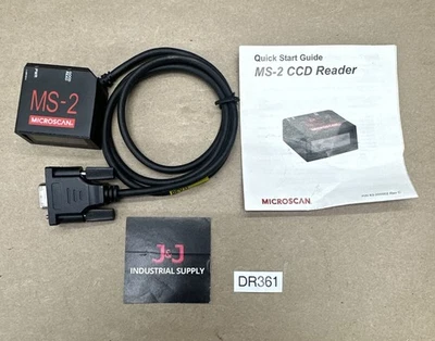 Microscan MS-2 CCD Reader 5V 1W Max || NNB - FAST SHIPPED & WARRANTY! 🇺🇸 - Image 1 of 4