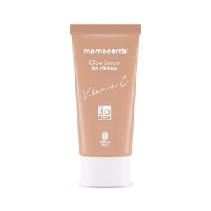 Mamaearth Glow Serum BB Cream with Vitamin C & Turmeric - 25Gm - Picture 1 of 7