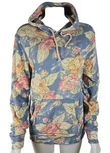 Polo Ralph Lauren Womens Floral Hoodie Hooded Sweatshirt Sz Small - Picture 1 of 5