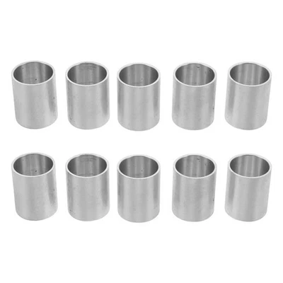  10 Pcs Portacandele in Alluminio Barattoli Di Fai -da -te Forniture Per - Immagine 1 di 4