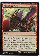 MTG magic 1x Repeating Barrage FOIL (M/NM) Ixalan