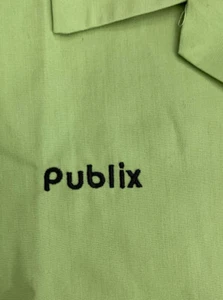 Publix Uniform Shirt 2XL Grocery Store Supervisor 3/4 Short Sleeve Button - Picture 1 of 8