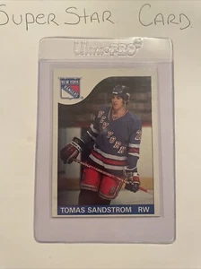 Tomas Sandstrom 1985-86 Topps #123 radiocontrol novato de alta calidad K484 cantidad disponible - Imagen 1 de 3