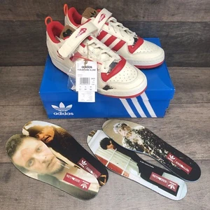 Adidas Originales Forum Solo en Casa Entrenadores Reino Unido 11 / EE. UU. 11.5 Blanco Rojo En Caja - Imagen 1 de 24