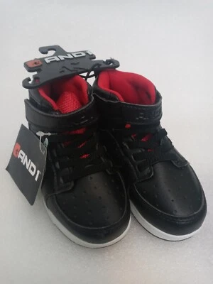 AND1 - 普罗维登斯蓝色/黑色儿童 8 码篮球鞋 — 第 1/4 张图片