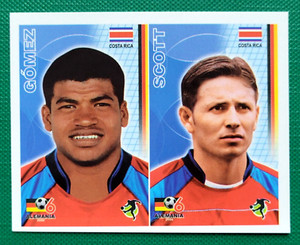 2006 Navarrete Germany World Cup FIFA VARIANT #062 RONALD GOMEZ/ROLANDO FONSECA