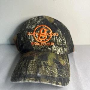 Garth Brooks World Tour Baseball Cap Hat Mossy Oak Camouflage Camo  - Picture 1 of 3
