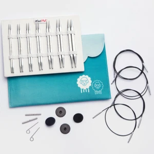 KNIT PRO - NOVA - REGAL SPECIAL INTERCHANGEABLE NEEDLE SET - 10 CM / 4" - Picture 1 of 1