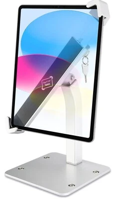 Anti-Theft Desktop Tablet Kiosk Stand for 7-11" Tablet, Security Countertop  - Image 1 of 4
