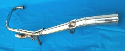 Silenciador de escape izquierdo Honda CB900F Sport 1981 original ~ P/N 18325-438-670 (#4294 Foto 1 de 4