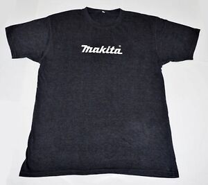 Makita Power Tools Men Charcoal Grey T-Shirt With Logo Size XL Extra Large - New
