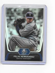 2012 Bowman Platinum Moments Felix Hernandez SEATTLE Mariners - Foto 1 di 2