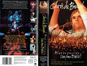 (VHS) Videokassette - Chris de Burgh - High On Emotion - Live From Dublin! - Bild 1 von 2
