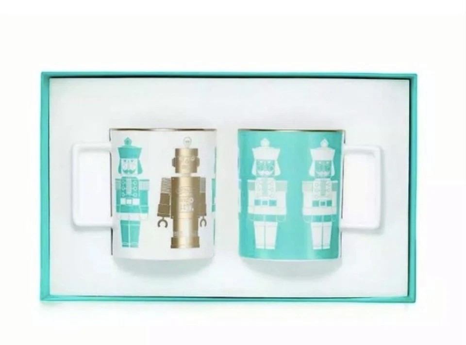 Juego de 2 tazas Cascanueces Tiffany & Co Bone China edición especial de 2018 Foto 1 de 2