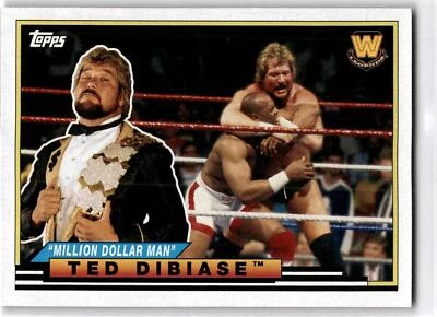 2018 Topps WWE Heritage #BL-35 "Million Dollar Man" Ted DiBiase Big Legends - Image 1 of 2