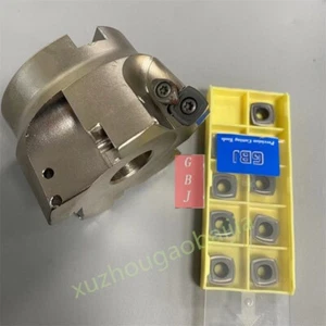 1X Soporte para fresa ASRF12-80-27-5T + 10 insertos SDMT120512-DM GBJ202 piezas - Imagen 1 de 11