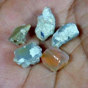 Outstanding 100% Natural Ethiopian Opal Rough Parcel of 22.60Cts. & Gift Added - Picture 1 of 3