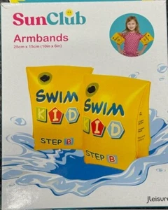 Kids Children Toddler Inflatable Cartoon Swim Swimming Armbands Floater Sleeves - Picture 1 of 1