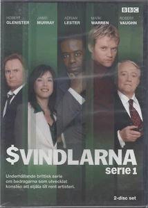 SVINDLARNA SERIE 1 FROM THE BBC 'THE HUSTLE' 2 DISC DVD SET **NEW AND SEALED** - Picture 1 of 2