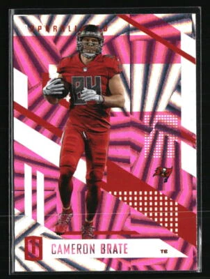 Cameron Brate 2017 Panini Unparalleled Pink #156 Football Card - Image 1 of 2