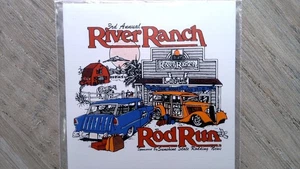 Daytona Trophy Supply River Ranch Rod Run Automobilia Plaque 1984 - Picture 1 of 2