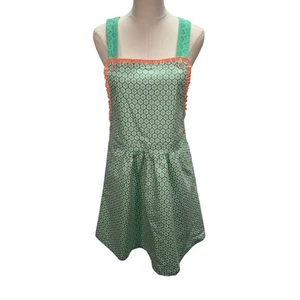 New Matilda Jane Enchanted Garden Clare Eyelet and Ruffle Jumper Pockets Size 16 - Picture 1 of 17